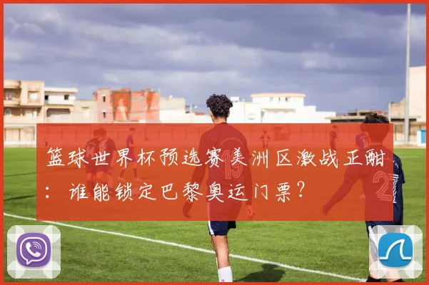 篮球世界杯预选赛美洲区激战正酣:谁能锁定巴黎奥运门票?